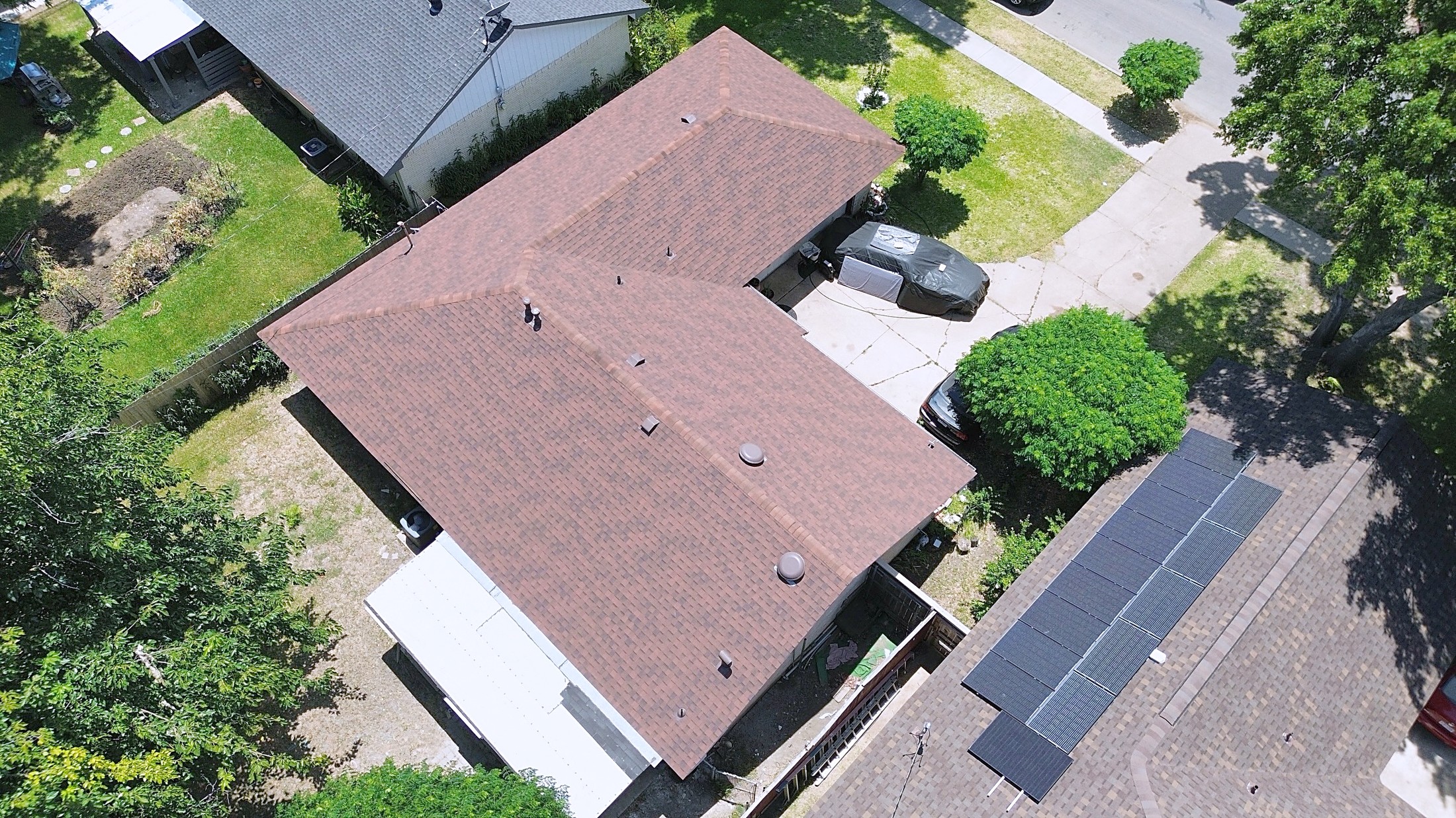 Storm and Hail Damage by Uptown Roofing & Co.