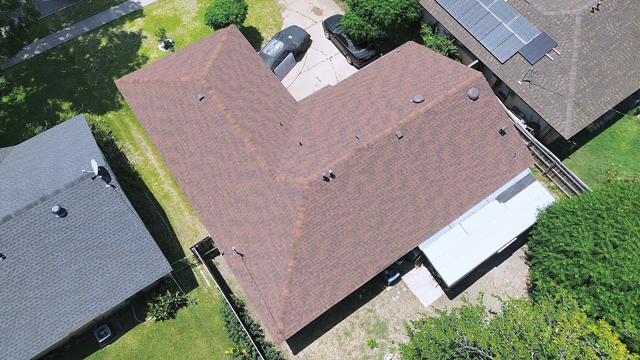 Uptown Roofing & Co. at work in North Richland Hills and the DFW Metroplex