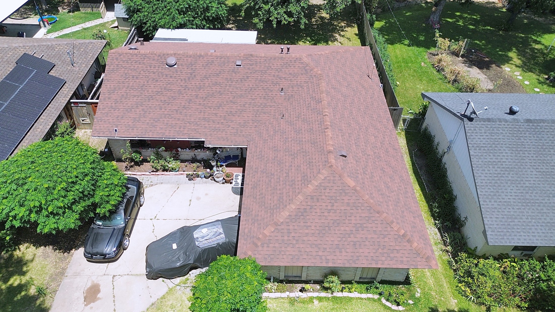 Uptown Roofing & Co. at work in North Richland Hills and the DFW Metroplex
