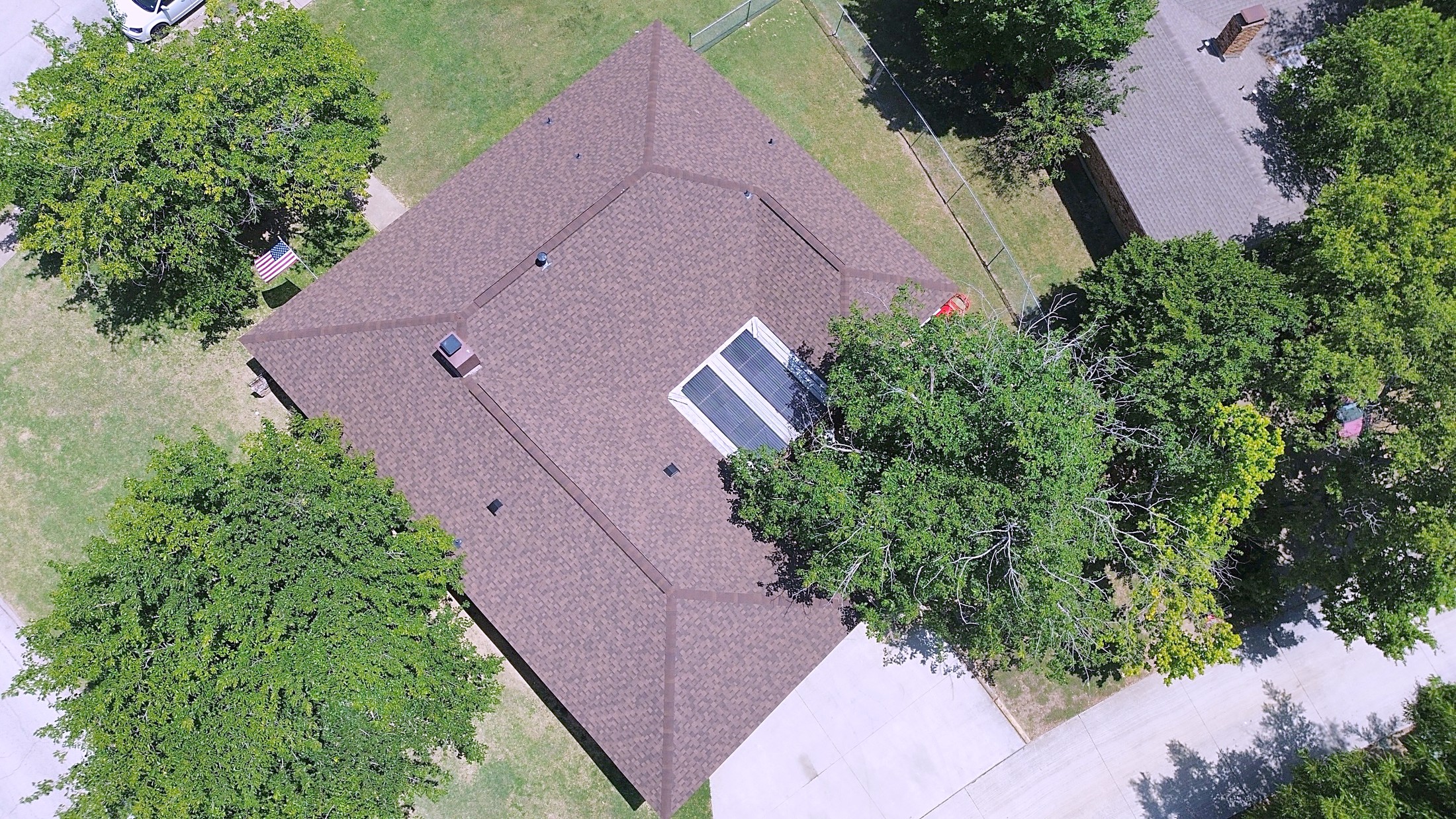 Uptown Roofing & Co. at work